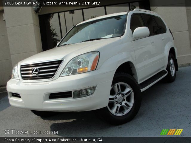 2005 Lexus GX 470 in Blizzard White Pearl