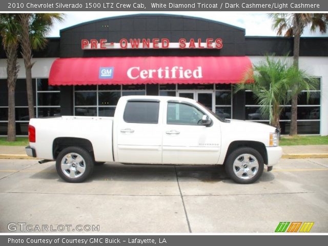 2010 Chevrolet Silverado 1500 LTZ Crew Cab in White Diamond Tricoat