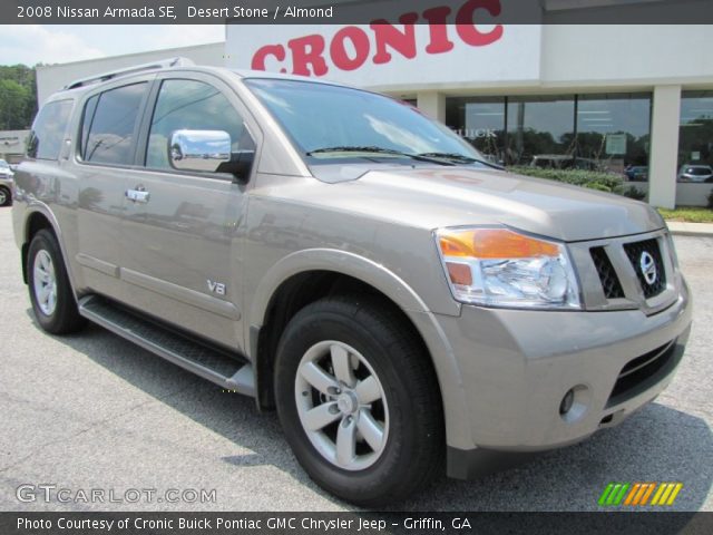 2008 Nissan Armada SE in Desert Stone