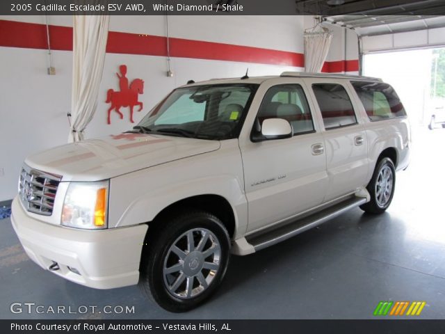 2005 Cadillac Escalade ESV AWD in White Diamond
