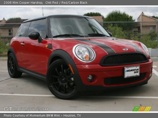 2008 Mini Cooper Hardtop in Chili Red