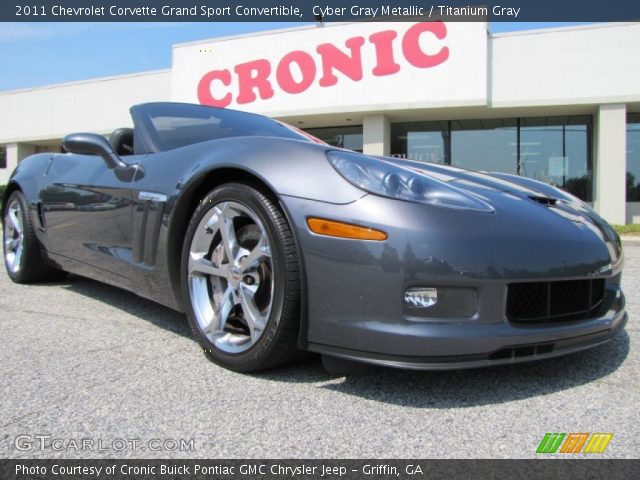 2011 Chevrolet Corvette Grand Sport Convertible in Cyber Gray Metallic