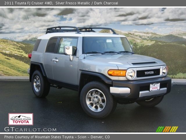 2011 Toyota FJ Cruiser 4WD in Silver Fresco Metallic