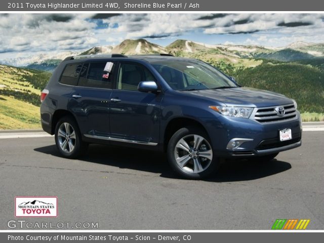 Shoreline blue toyota