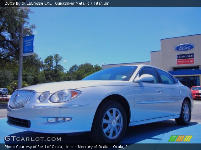 2009 Buick LaCrosse CXL in Quicksilver Metallic