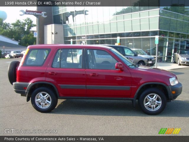 1998 Honda CR-V EX 4WD in San Marino Red