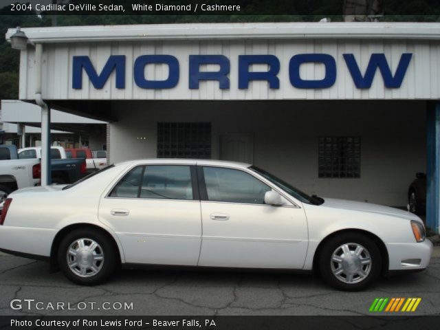 2004 Cadillac DeVille Sedan in White Diamond