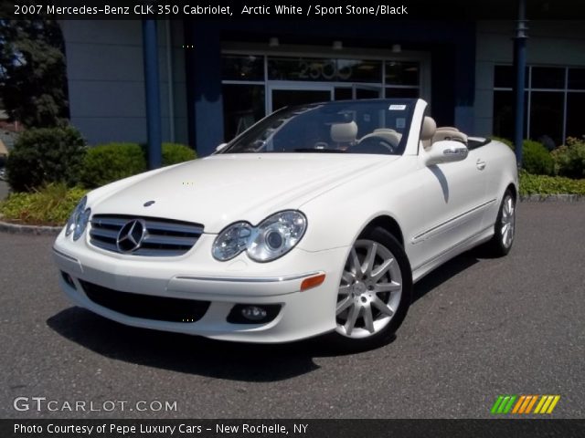 2007 Mercedes-Benz CLK 350 Cabriolet in Arctic White