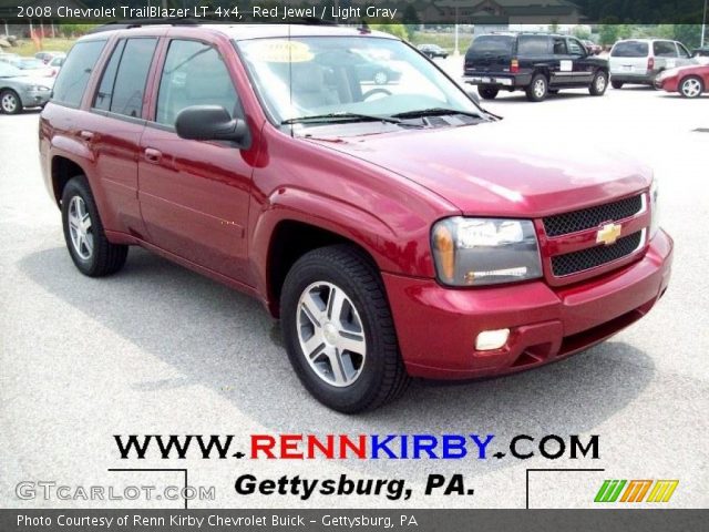 2008 Chevrolet TrailBlazer LT 4x4 in Red Jewel