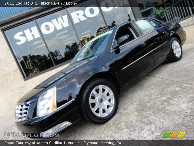 2011 Cadillac DTS  in Black Raven