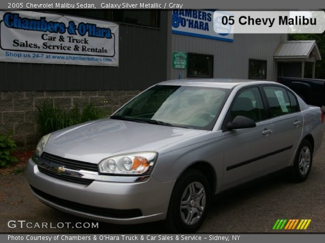 2005 Chevrolet Malibu Sedan in Galaxy Silver Metallic