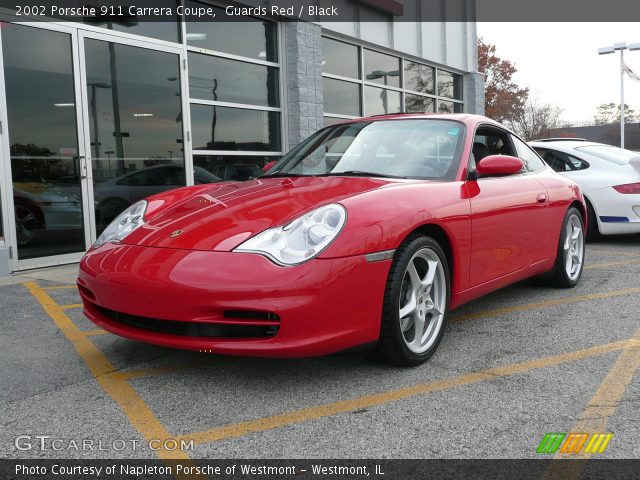2002 Porsche 911 Carrera Coupe in Guards Red