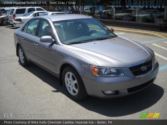 2006 Hyundai Sonata LX V6 in Steel Gray