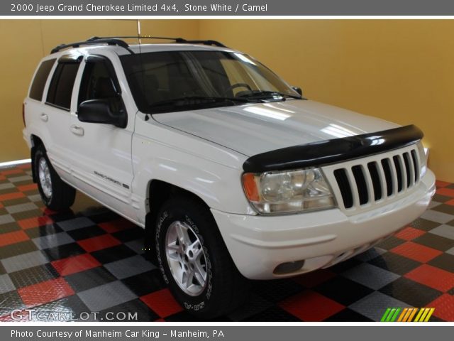 2000 Jeep Grand Cherokee Limited 4x4 in Stone White