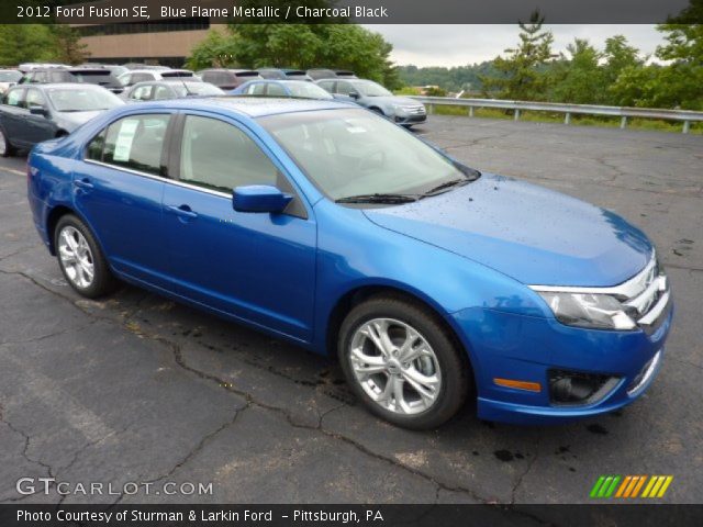 2012 Ford Fusion SE in Blue Flame Metallic