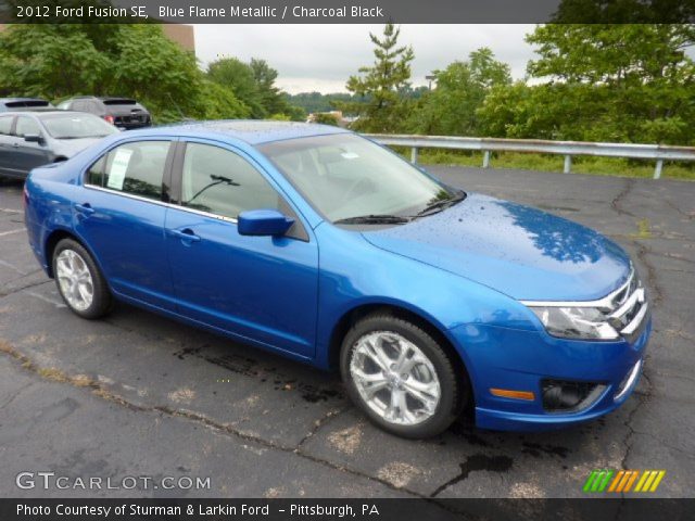 2012 Ford Fusion SE in Blue Flame Metallic