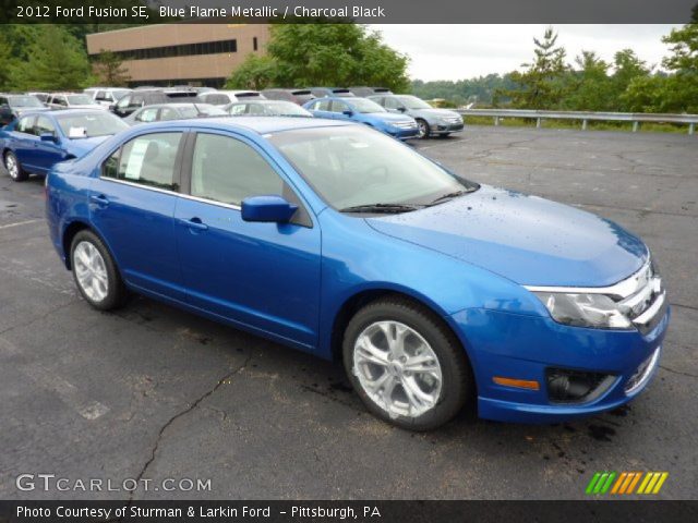 2012 Ford Fusion SE in Blue Flame Metallic