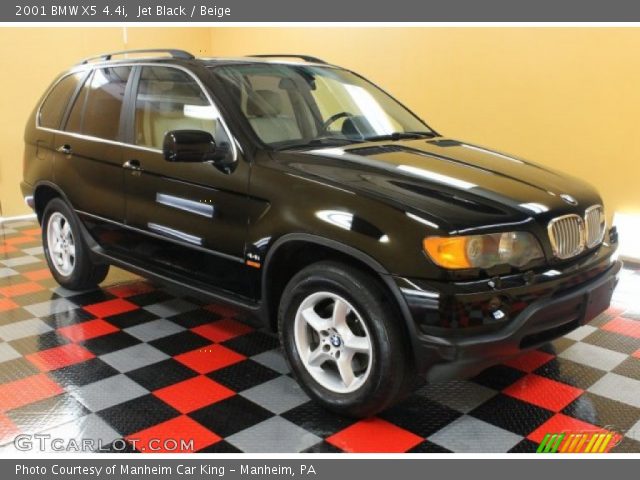 2001 BMW X5 4.4i in Jet Black