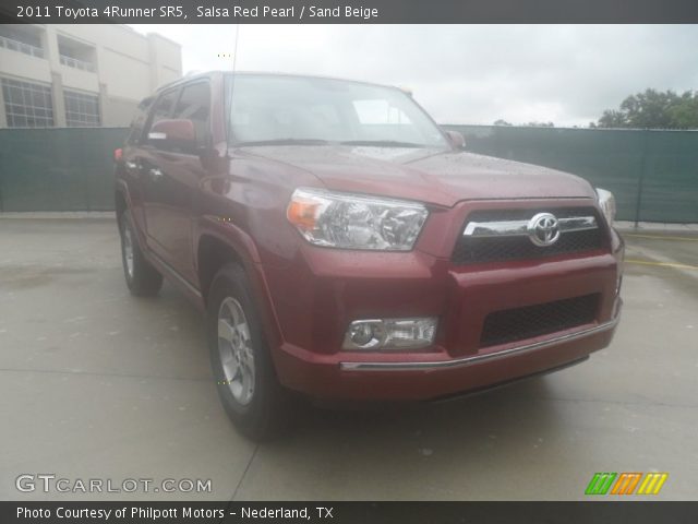 2011 Toyota 4Runner SR5 in Salsa Red Pearl