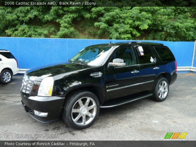 2008 Cadillac Escalade AWD in Black Raven