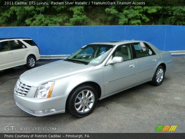 2011 Cadillac DTS Luxury in Radiant Silver Metallic
