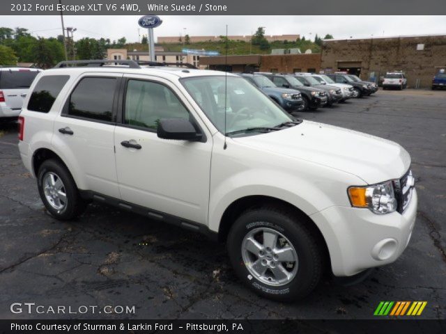 2012 Ford Escape XLT V6 4WD in White Suede