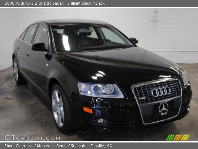 2008 Audi A6 3.2 quattro Sedan in Brilliant Black