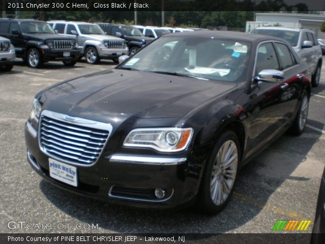 2011 Chrysler 300 C Hemi in Gloss Black