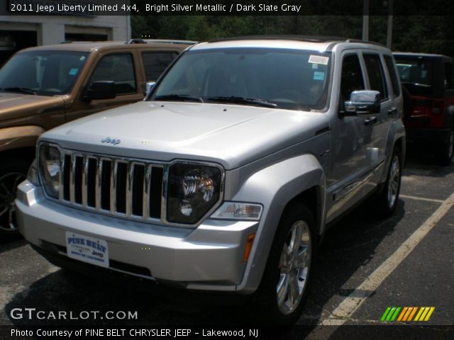 2011 Jeep Liberty Limited 4x4 in Bright Silver Metallic