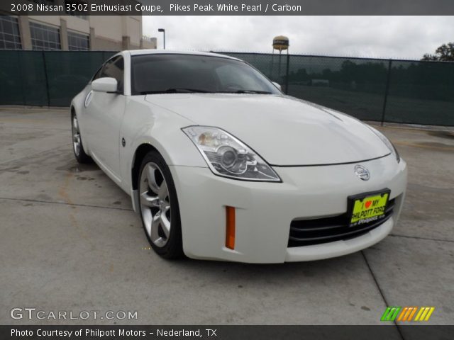 2008 Nissan 350Z Enthusiast Coupe in Pikes Peak White Pearl