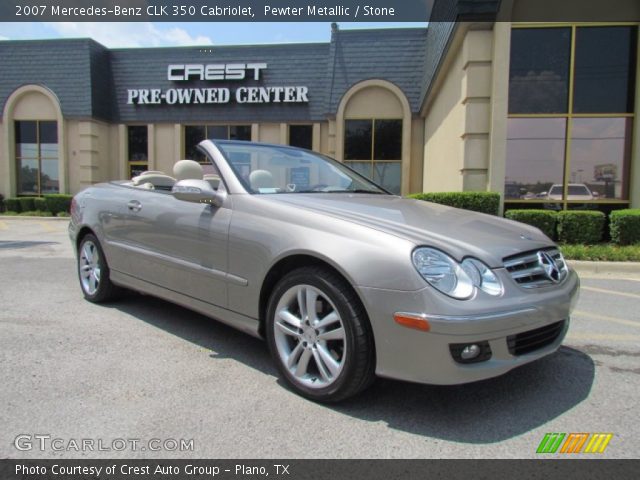 2007 Mercedes-Benz CLK 350 Cabriolet in Pewter Metallic