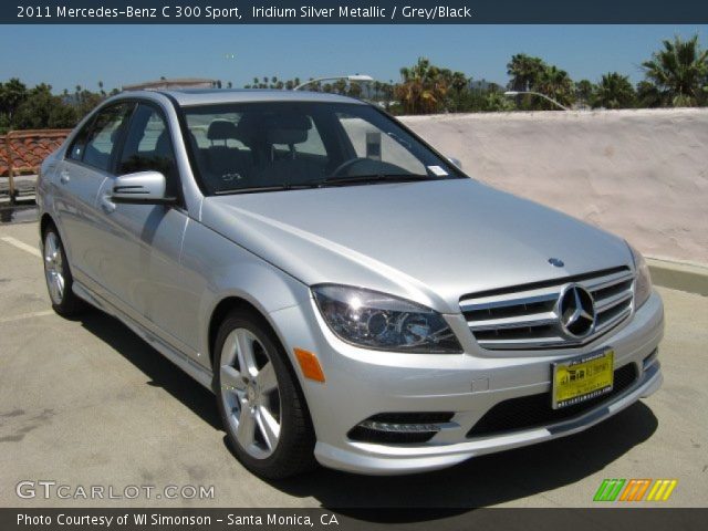 2011 Mercedes-Benz C 300 Sport in Iridium Silver Metallic