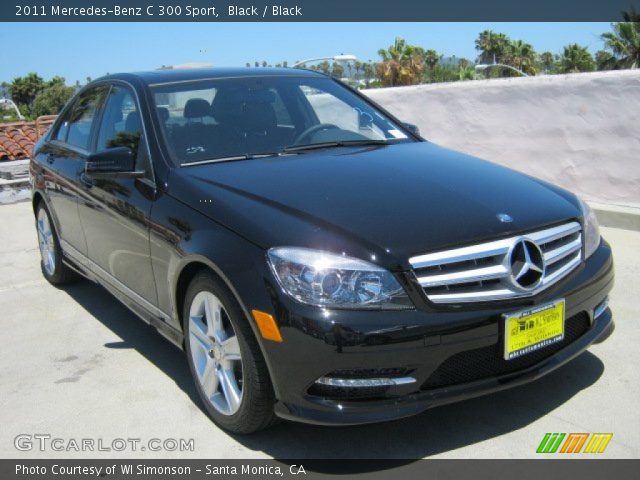 2011 Mercedes-Benz C 300 Sport in Black