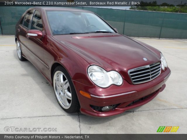 2005 Mercedes-Benz C 230 Kompressor Sedan in Bordeaux Red Metallic