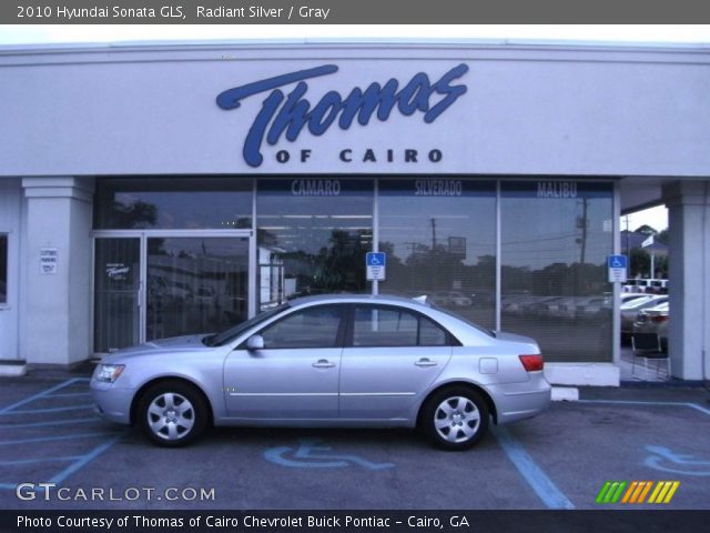 2010 Hyundai Sonata GLS in Radiant Silver