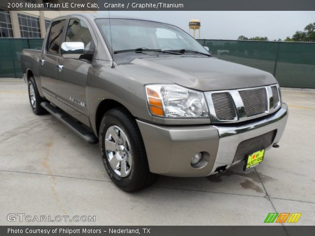 2006 Nissan Titan LE Crew Cab in Granite