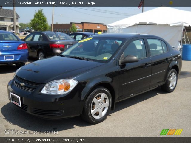 2005 Chevrolet Cobalt Sedan in Black