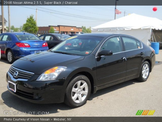 2008 Nissan Altima 2.5 S in Super Black