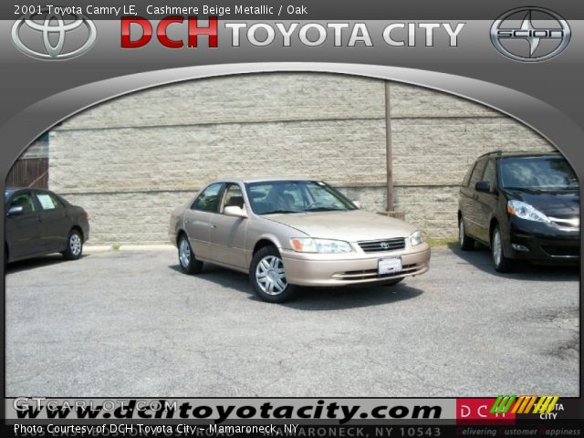 2001 Toyota Camry LE in Cashmere Beige Metallic