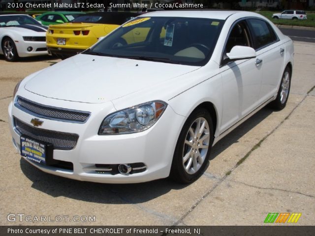 2010 Chevrolet Malibu LTZ Sedan in Summit White