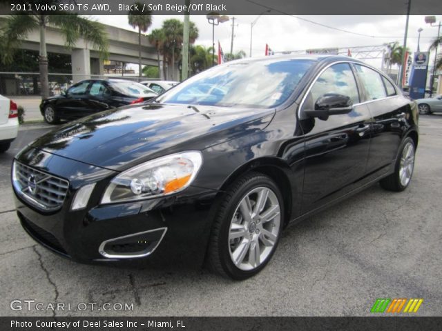 2011 Volvo S60 T6 AWD in Black