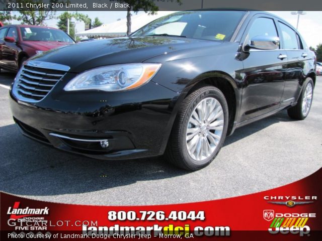 2011 Chrysler 200 Limited in Black