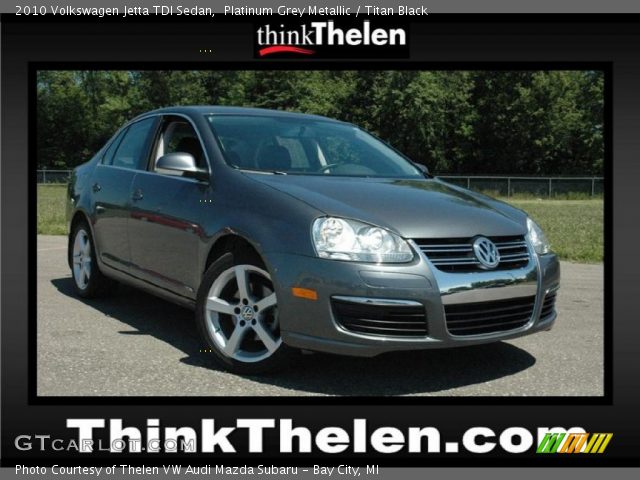 2010 Volkswagen Jetta TDI Sedan in Platinum Grey Metallic