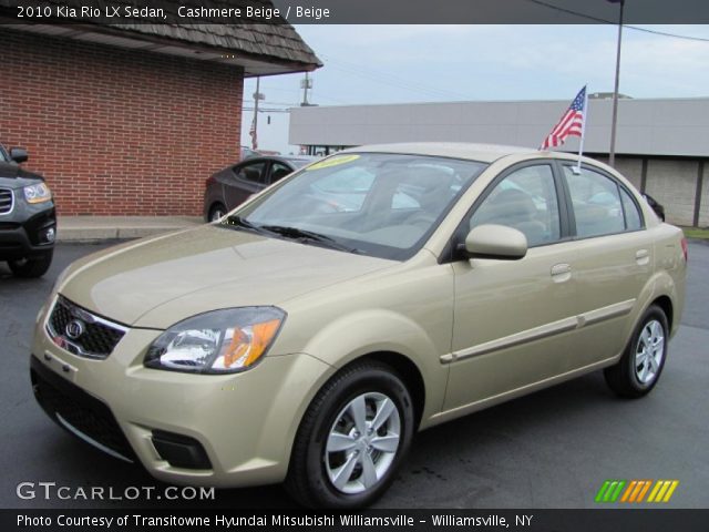 2010 Kia Rio LX Sedan in Cashmere Beige