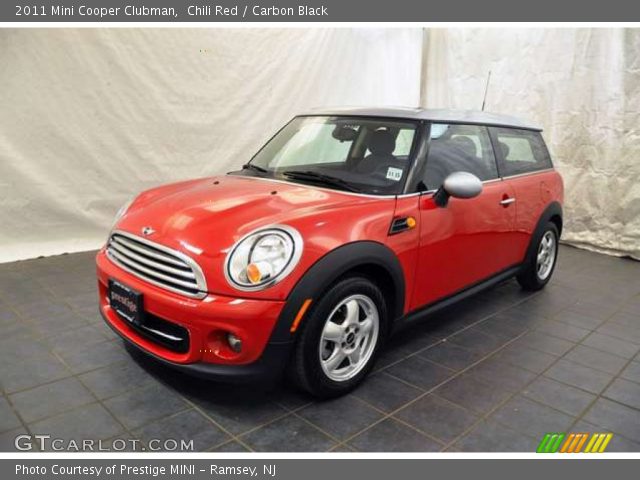2011 Mini Cooper Clubman in Chili Red