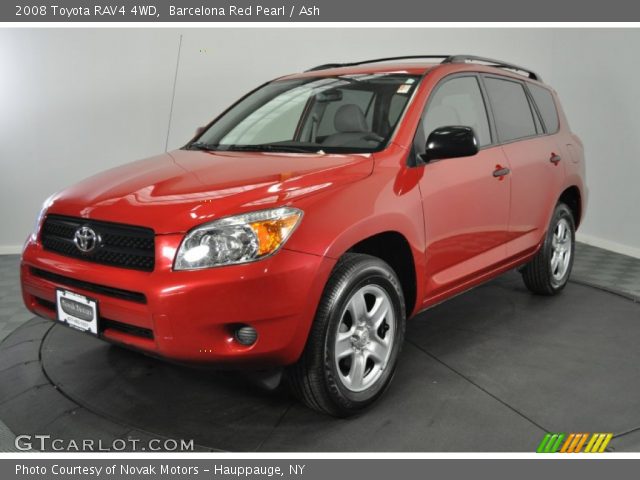 2008 Toyota RAV4 4WD in Barcelona Red Pearl