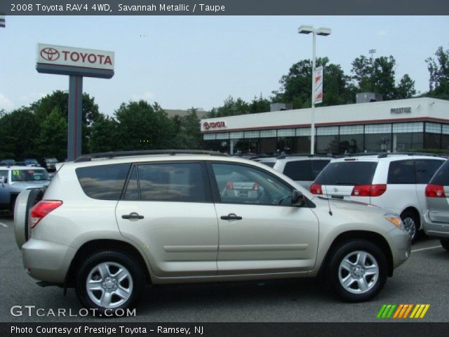 2008 Toyota RAV4 4WD in Savannah Metallic