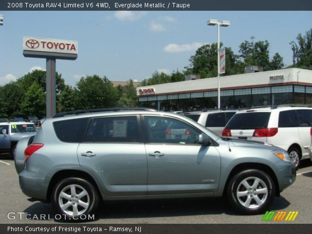 2008 Toyota RAV4 Limited V6 4WD in Everglade Metallic