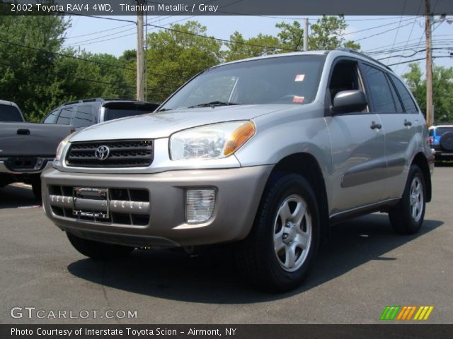 2002 Toyota RAV4 4WD in Titanium Metallic