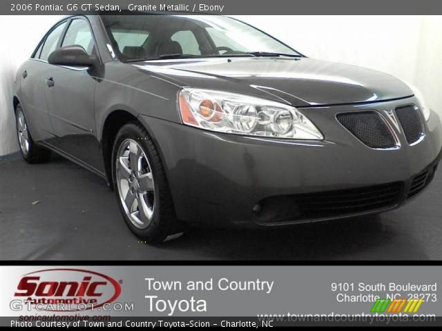 2006 Pontiac G6 GT Sedan in Granite Metallic